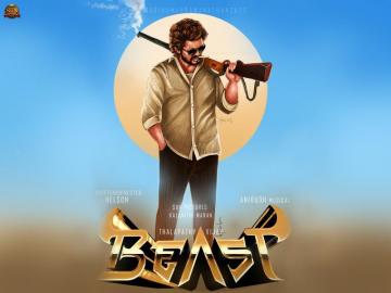 Beast Movie Poster By Sasikumar Ramanathan On Dribbble