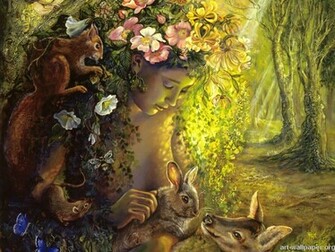 Fantasy Art Painting Josephine Wall For Your Wallpaper