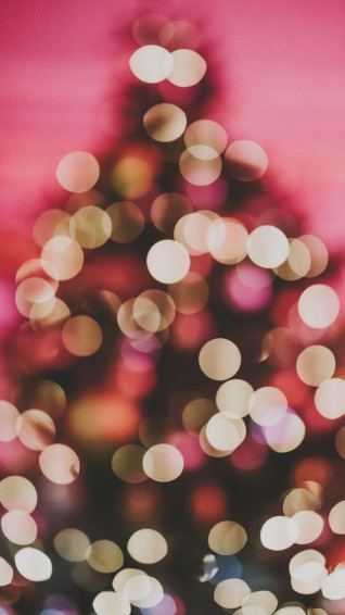 Merry Preppy Christmas iPhone Wallpaper