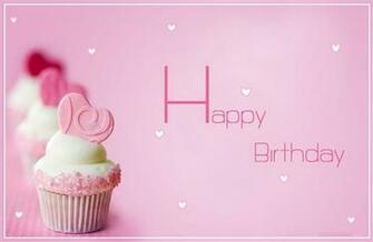 Happy BirtHDay Pink Color Desktop Wallpaper HD Famous