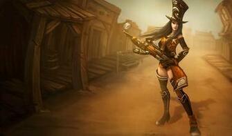 Caitlyn League Of Legends Wallpaper Desktop