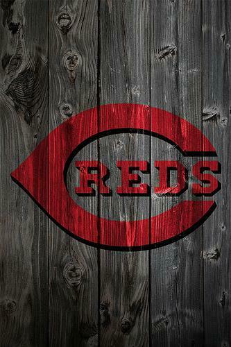 Cincinnati Reds Wallpaper And Accessories Wood iPhone