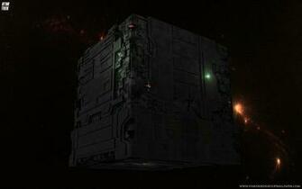 New Wallpaper Borg Ship