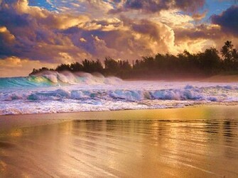 Beach After Storm High Quality And Resolution Wallpaper