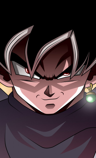 Black Goku Dragon Ball Super 8k iPhone HD 4k Wallpaper Image