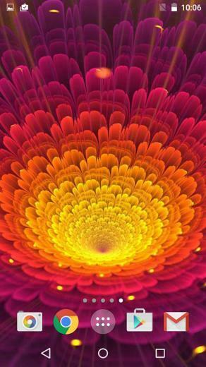 Glowing Flowers Live Wallpaper Android Apps On Google Play