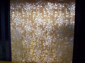 Gold And Silver Foil Wallpaper