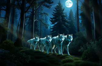 Wolves Screensavers And Wallpaper