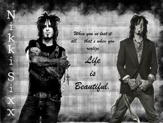 Life Is Beautiful Nikki Sixx