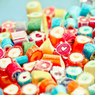 Cute Lovely Colorful Candies iPad Wallpaper