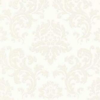 Cream Damask Wallpaper