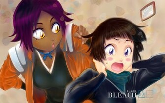 Yoruichi Soi Fon Bleach Anime Wallpaper