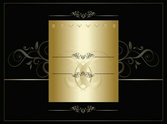 Gold And Black Background