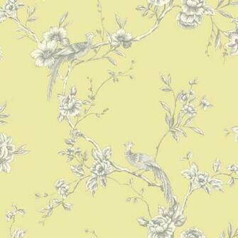 Arthouse Chinoise Yellow Wallpaper Products In Bird