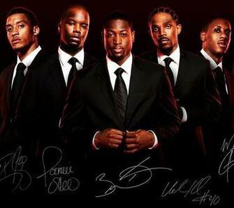 Miami Heat Basketball Wallpaper Team