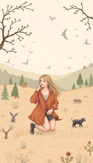 Taylor Swift Folklore Wallpaper