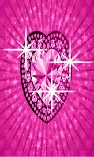 And Lovely Bling Heart Live Wallpaper If You Love The Color Pink