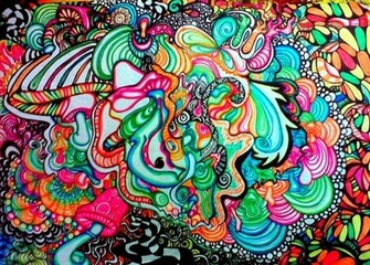 Shroom Trip Wallpaper