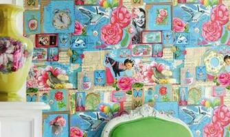 Chic Wallpaper Mix N Match Patterned Shabby