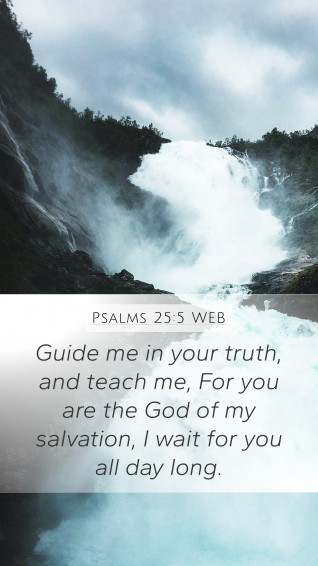 Psalms Web Mobile Phone Wallpaper Guide Me In Your Truth