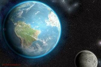 HD Screensaver Of Space Wallpaper
