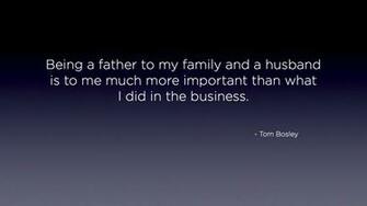 Being A Father To My Family And Husband Is Me Much More Important