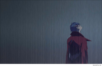 Wallpaper Dark Sad Boy Anime Aesthetic