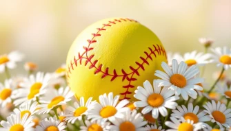 Cute Softball Wallpaper