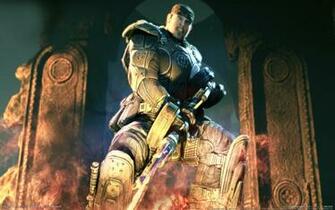 Gears Of War Marcus Gun HD Wallpaper
