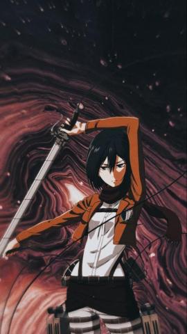 Mikasa Ackerman Wallpaper Attack On Titan Anime