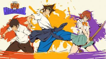 God Of High School Goh Anime Jin Mori Mo Ri Han