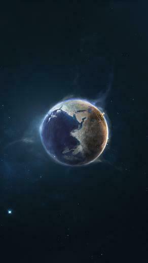 Earth Outer iPhone 5s Wallpaper Best