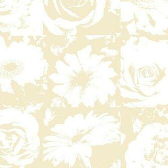 Ii Petal Pusher Wallpaper Rb4201 Fuchsia White Rb4202 Almond Gold