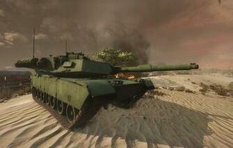 Armored Warfare M1a1 Abrams Tank Desert Wallpaper Photos