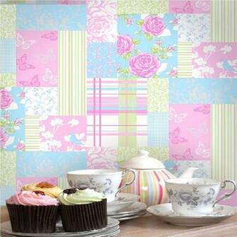 Home Wallpaper Cwv Coloroll Pollyanna M0720
