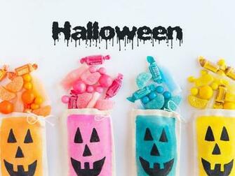 Halloween Candy Holder Wallpaper New HD