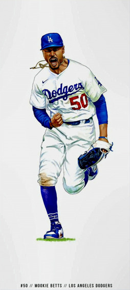 Mookie Betts Dodgers Baseball