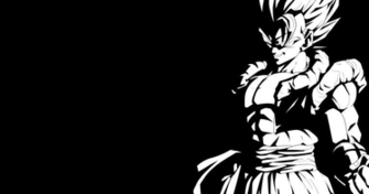 Super Gogeta Black And White 4k Wallpaper By Rayzorblade189 On