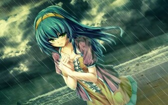 Lonely Sad Anime Girls And Boys Wallpaper HD Pictures