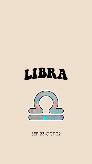 Libra Zodiac Background Wallpaper