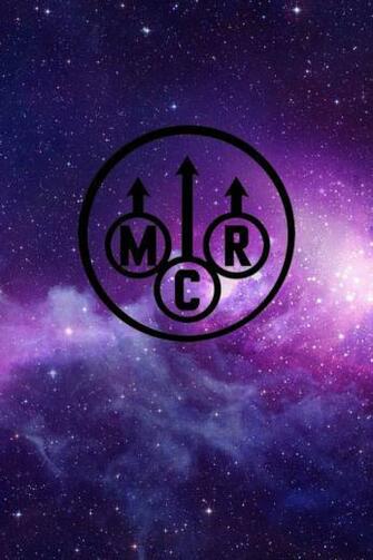 Me I Mcr Purple Galaxy Wallpaper We Heart It