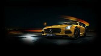 Mercedes Benz Sls Amg Black Image