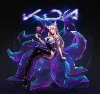 K Da Ahri By HD Wallpaper Background Fan Art Artwork League