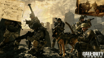 Call Of Duty Ghosts Background By Cursedblade1337