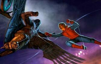 Wallpaper Art Spider Man Peter Parker Vulture