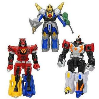 Japan Hobby Power Rangers Jungle Fury Micro Megazord Set