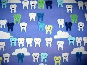 Dentist Dental Tooth Fabric Button Badge Reel Retractable Id Cute