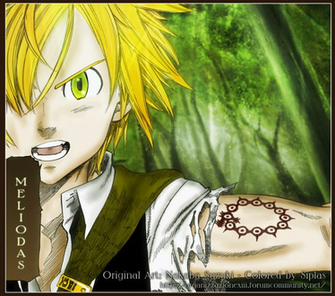 Meliodas Nanatsu No Taizai Color By Siplas