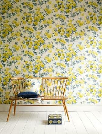 Sanderson Vintage Wallpaper Slide Show Retro Renovation