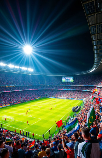 Football Stadium Background
